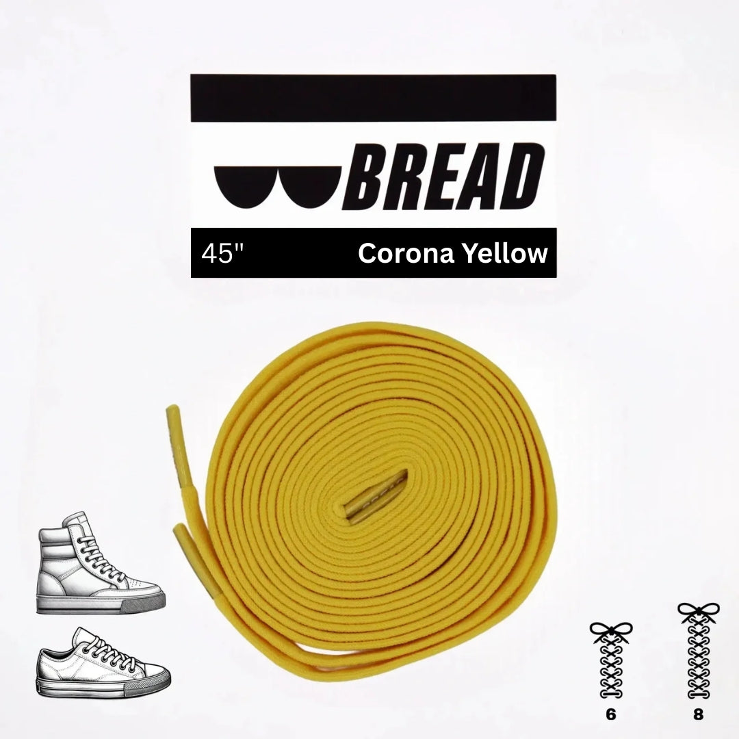 BREAD Laces 'Corona Yellow'