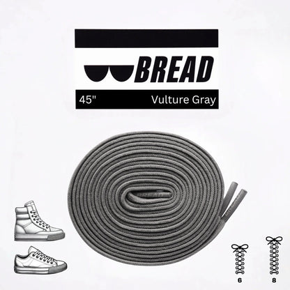 BREAD Laces 'Vulture Gray'