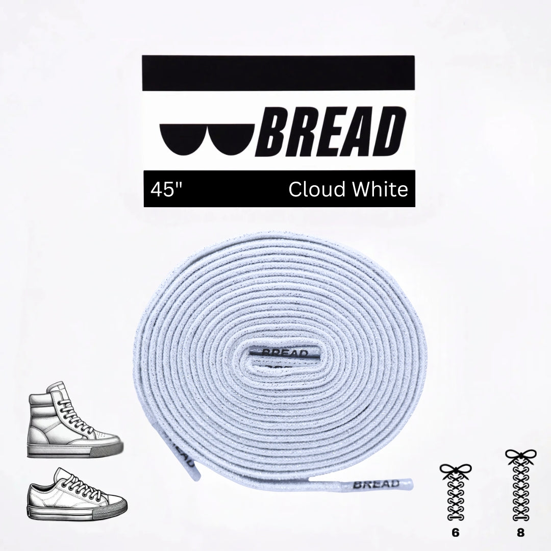 BREAD Laces 'Cloud White'