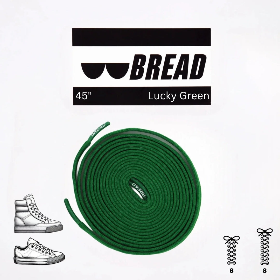 BREAD Laces 'Lucky Green'