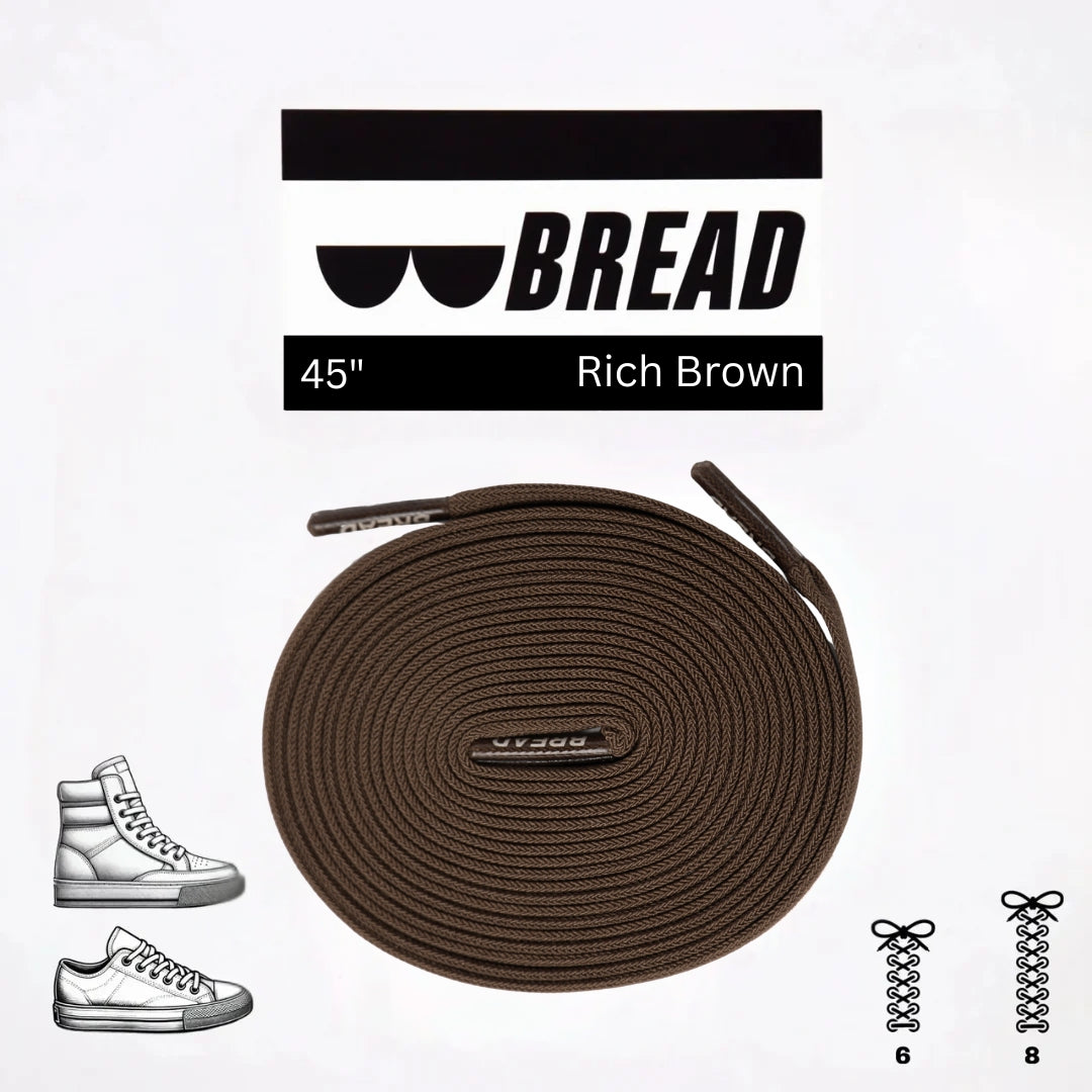 BREAD Laces 'Rich Brown'