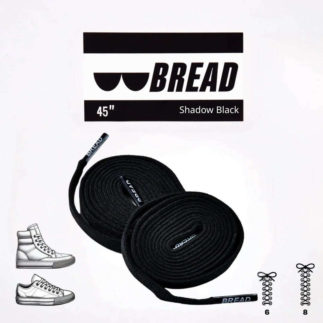 BREAD Laces 'Shadow Black'
