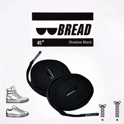 BREAD Laces 'Shadow Black'