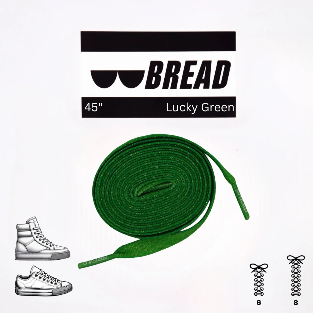 BREAD Laces 'Lucky Green'