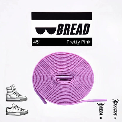 BREAD Laces 'Pretty Pink'