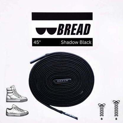 BREAD Laces 'Shadow Black'