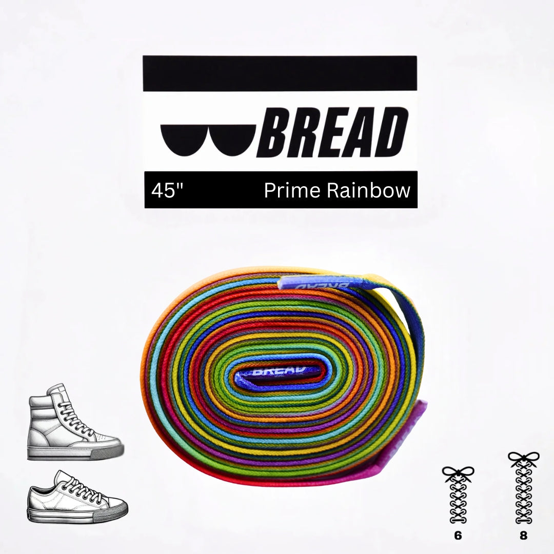 BREAD Laces 'Prime Rainbow'