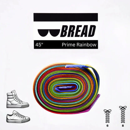 BREAD Laces 'Prime Rainbow'