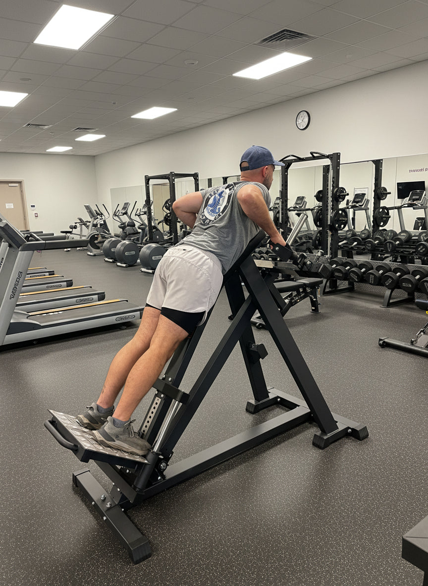 SFE Plate Loaded Chest Supported Adjustable T-Bar Row Machine