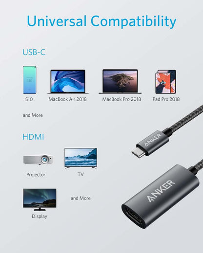 Anker 310 USB-C Adapter (4K HDMI) - Mann