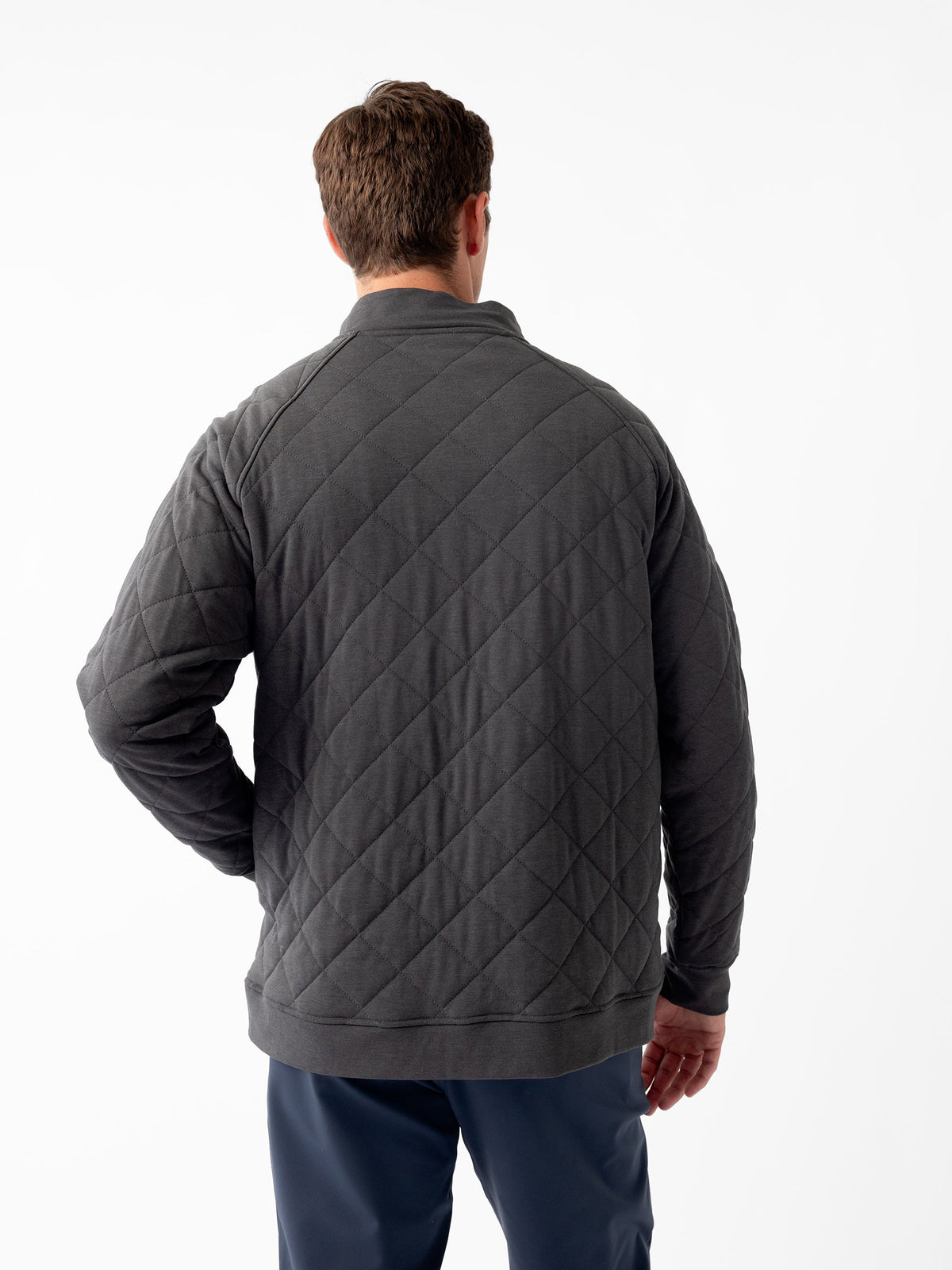 Cozy Earth Brushed Bamboo Quilted Snap Pullover