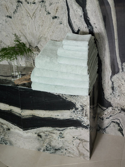 Cozy Earth Ribbed Terry Bath Towel Set