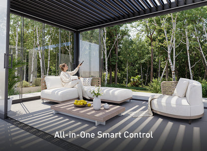 FlexPatio POWER+ Motorized Pergola