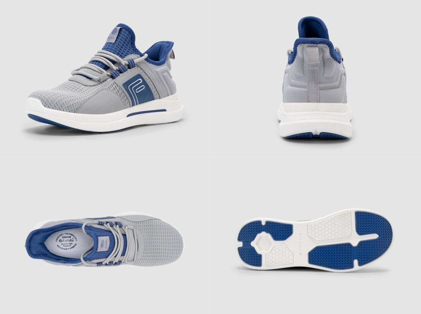 FitVille Men's Fresh Core Running Shoes V1 - 22