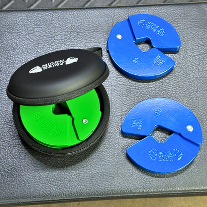 Micro Gainz Hard Shell Case for 1LB & 1.25LB Dumbbell Plates