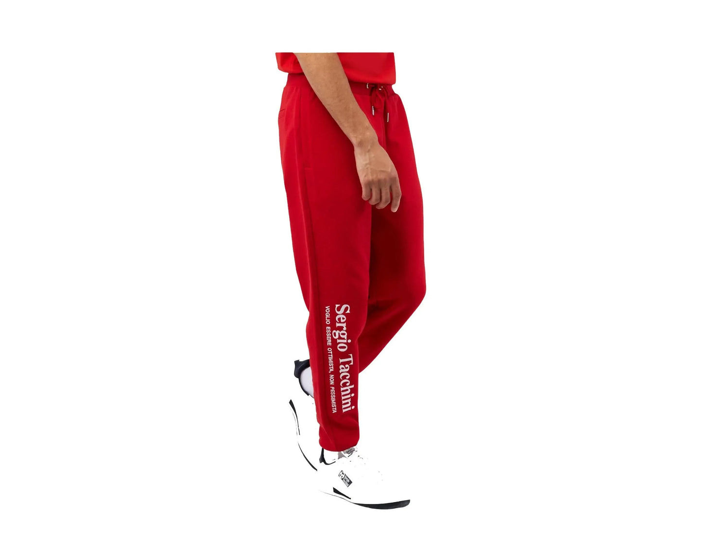 Sergio Tacchini Ottimista Men Sweatpants Tango Red
