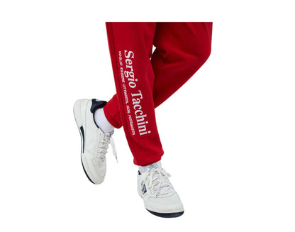 Sergio Tacchini Ottimista Men Sweatpants Tango Red