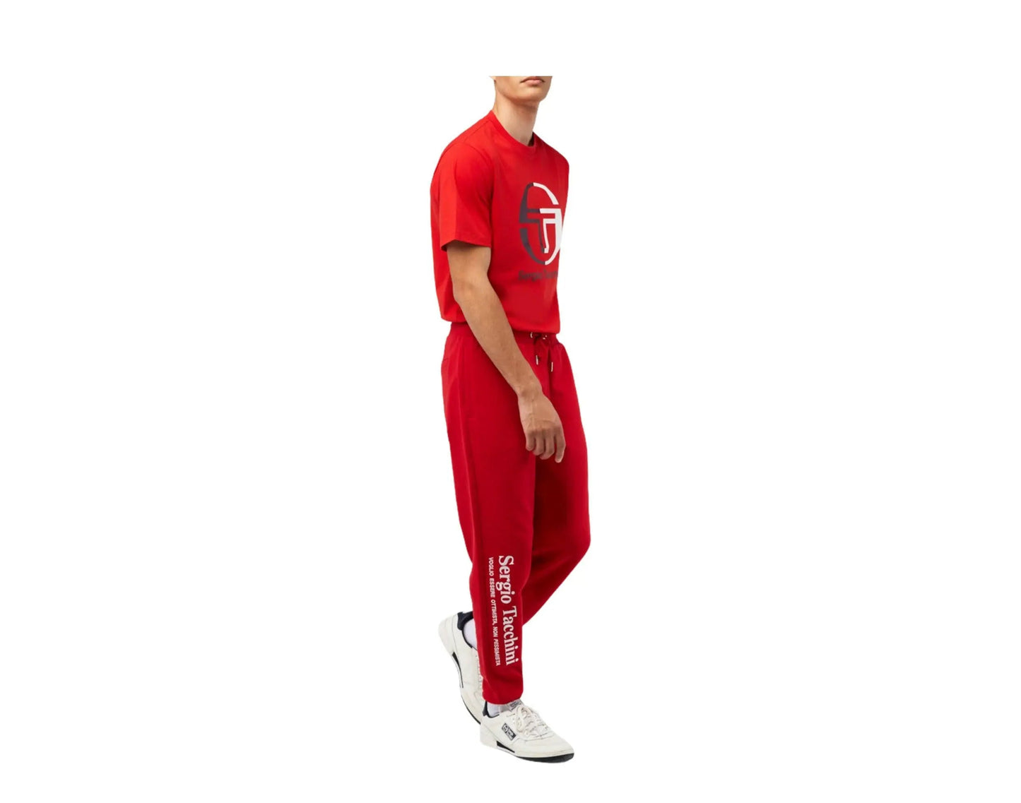 Sergio Tacchini Ottimista Men Sweatpants Tango Red