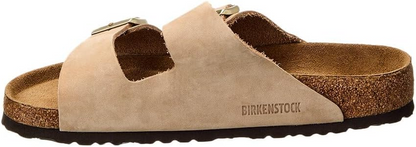 Birkenstock Arizona Nubuck Leather 'Sandcastle'