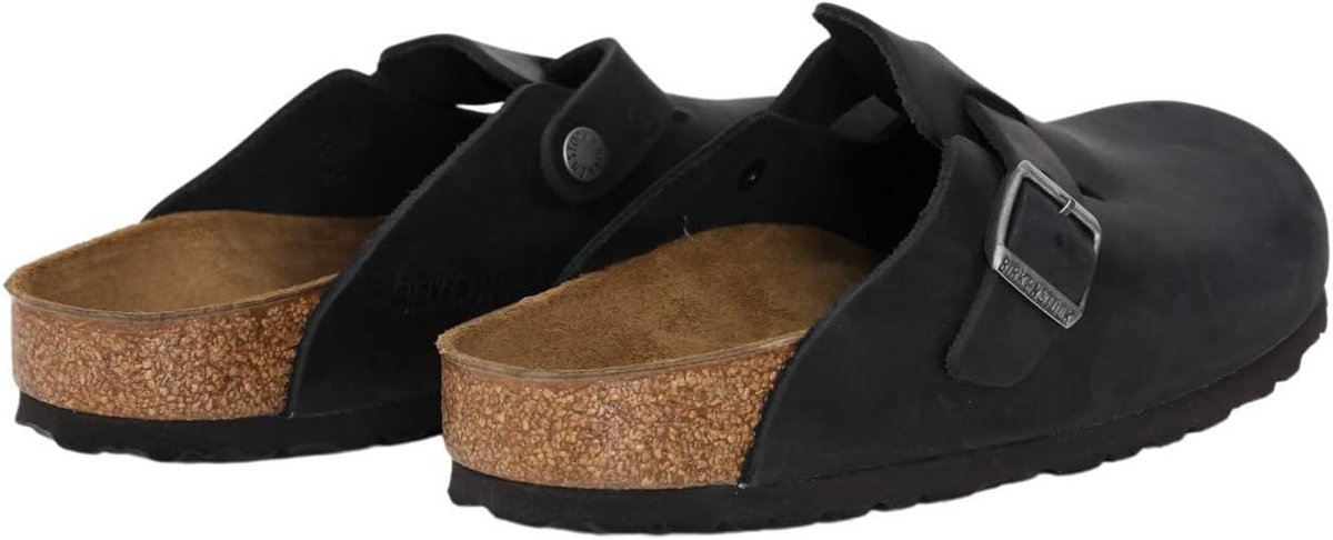 Birkenstock Boston Leather 'Black'