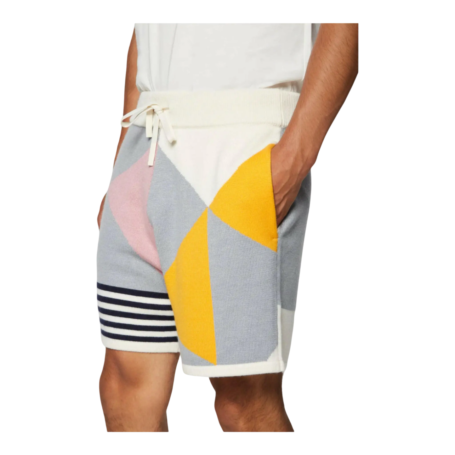 Sergio Tacchini Geo Knit Men Shorts Multi