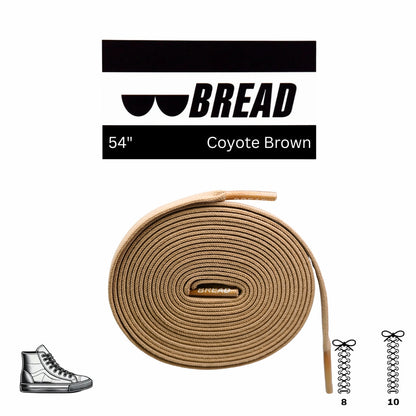 BREAD Laces 'Coyote Brown'