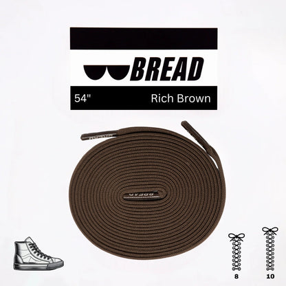 BREAD Laces 'Rich Brown'