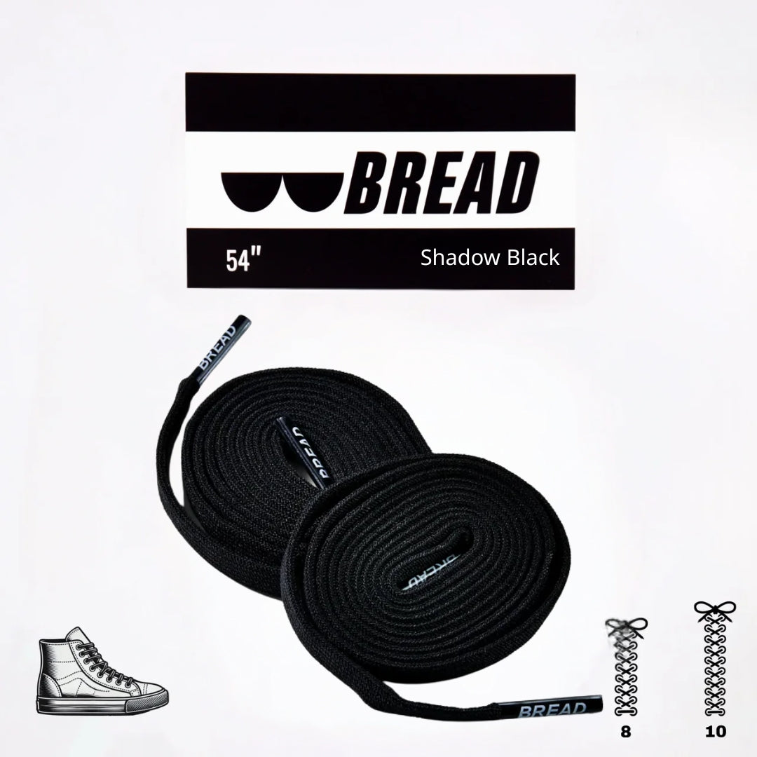 BREAD Laces 'Shadow Black'