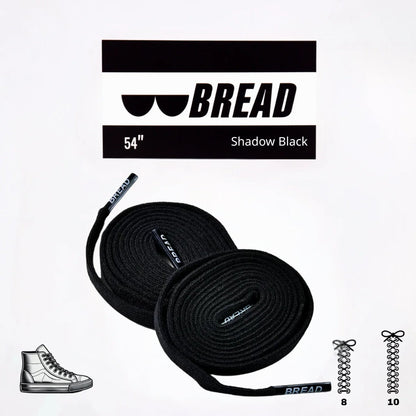 BREAD Laces 'Shadow Black'