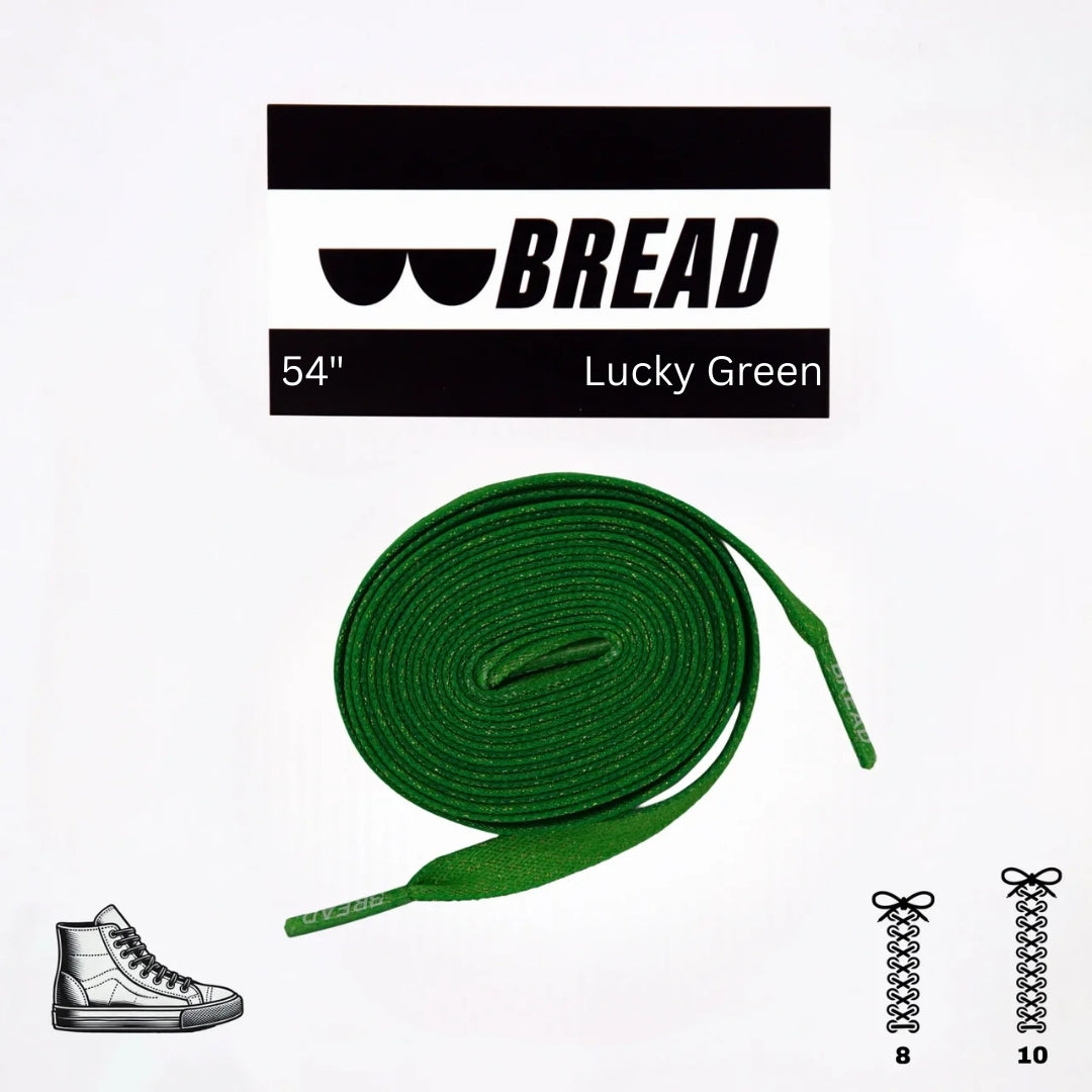 BREAD Laces 'Lucky Green'