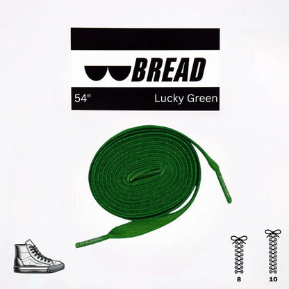 BREAD Laces 'Lucky Green'