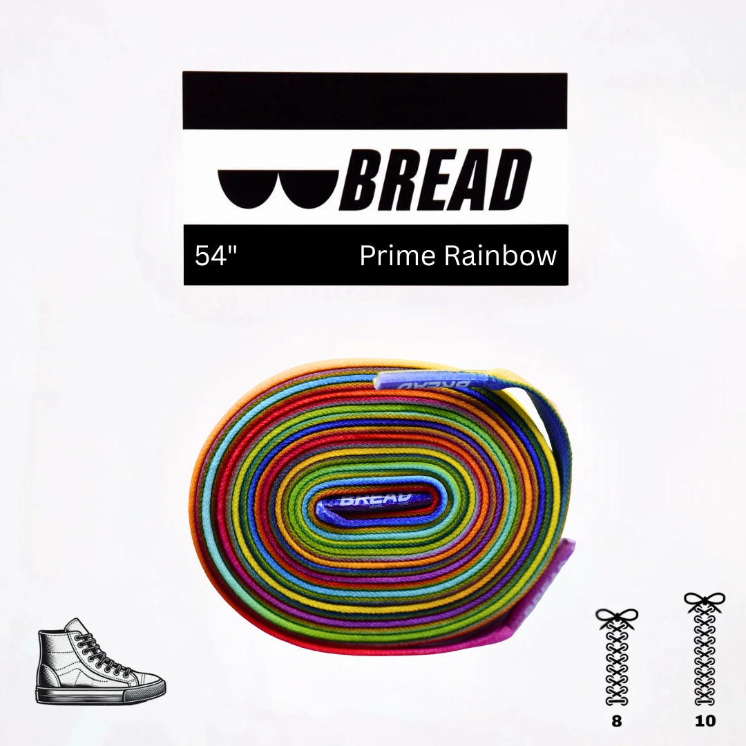 BREAD Laces 'Prime Rainbow'