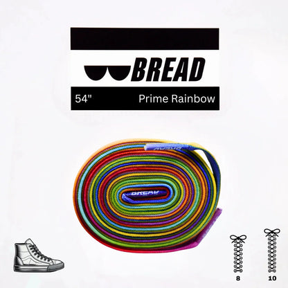 BREAD Laces 'Prime Rainbow'