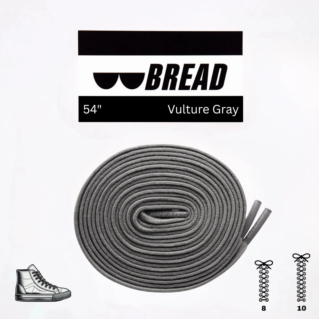 BREAD Laces 'Vulture Gray'