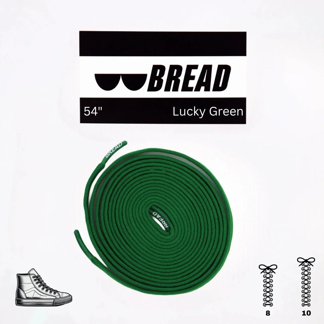 BREAD Laces 'Lucky Green'