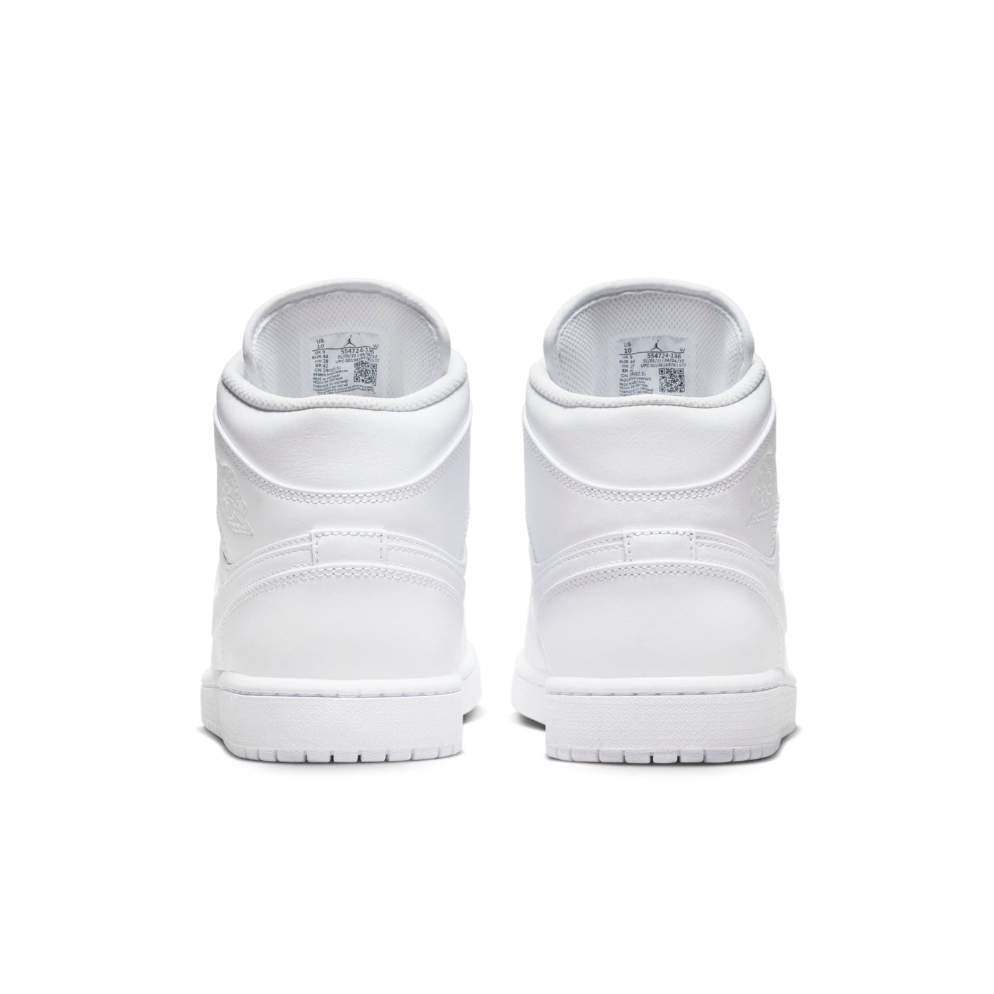Jordan 1 Retro Mid 2022 ‘Triple White’