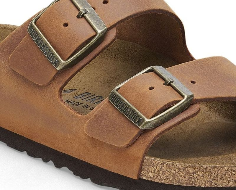 Birkenstock Arizona Oiled Leather 'Cognac'