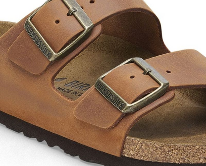 Birkenstock Arizona Oiled Leather 'Cognac'