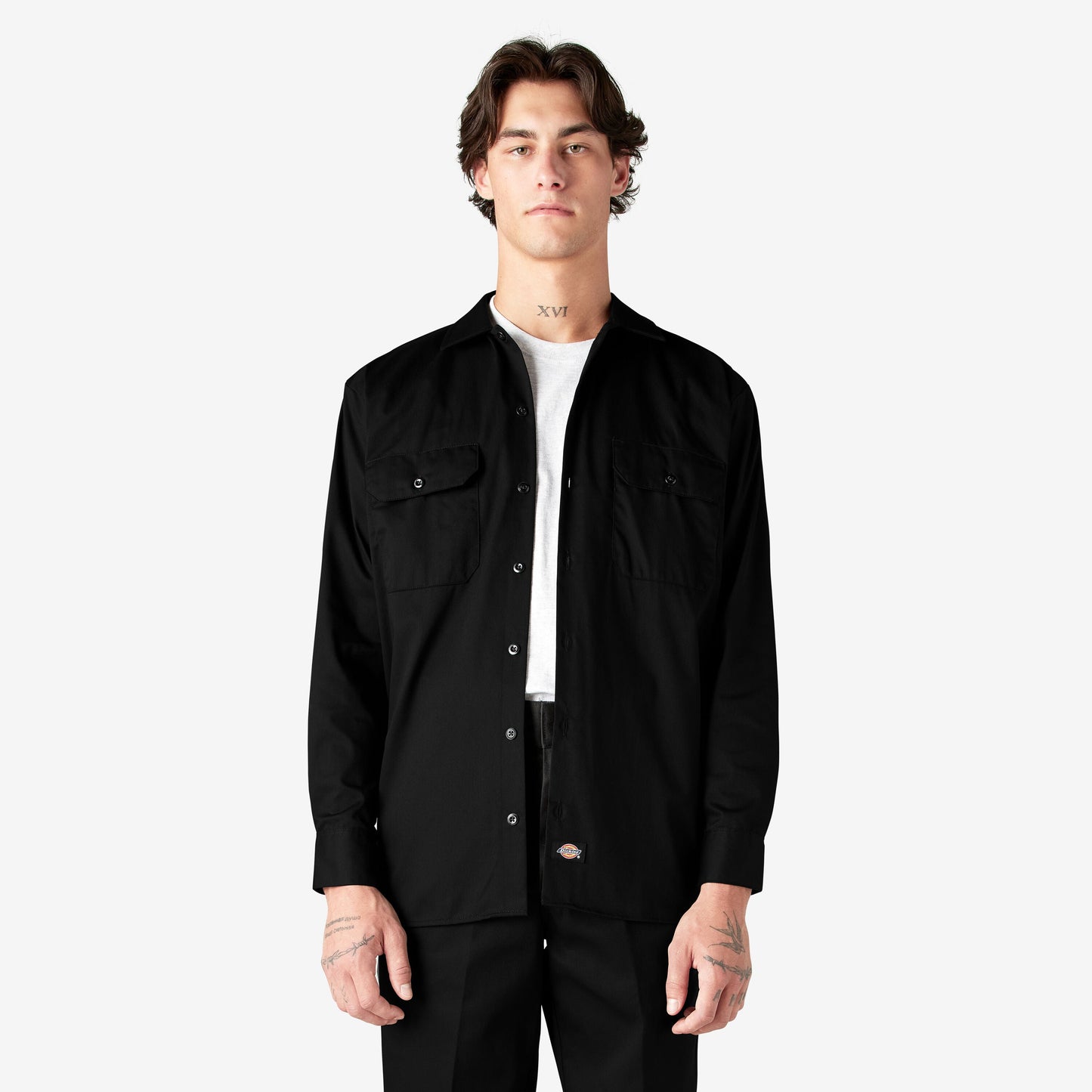 Dickies Long Sleeve Work Shirt - Mann