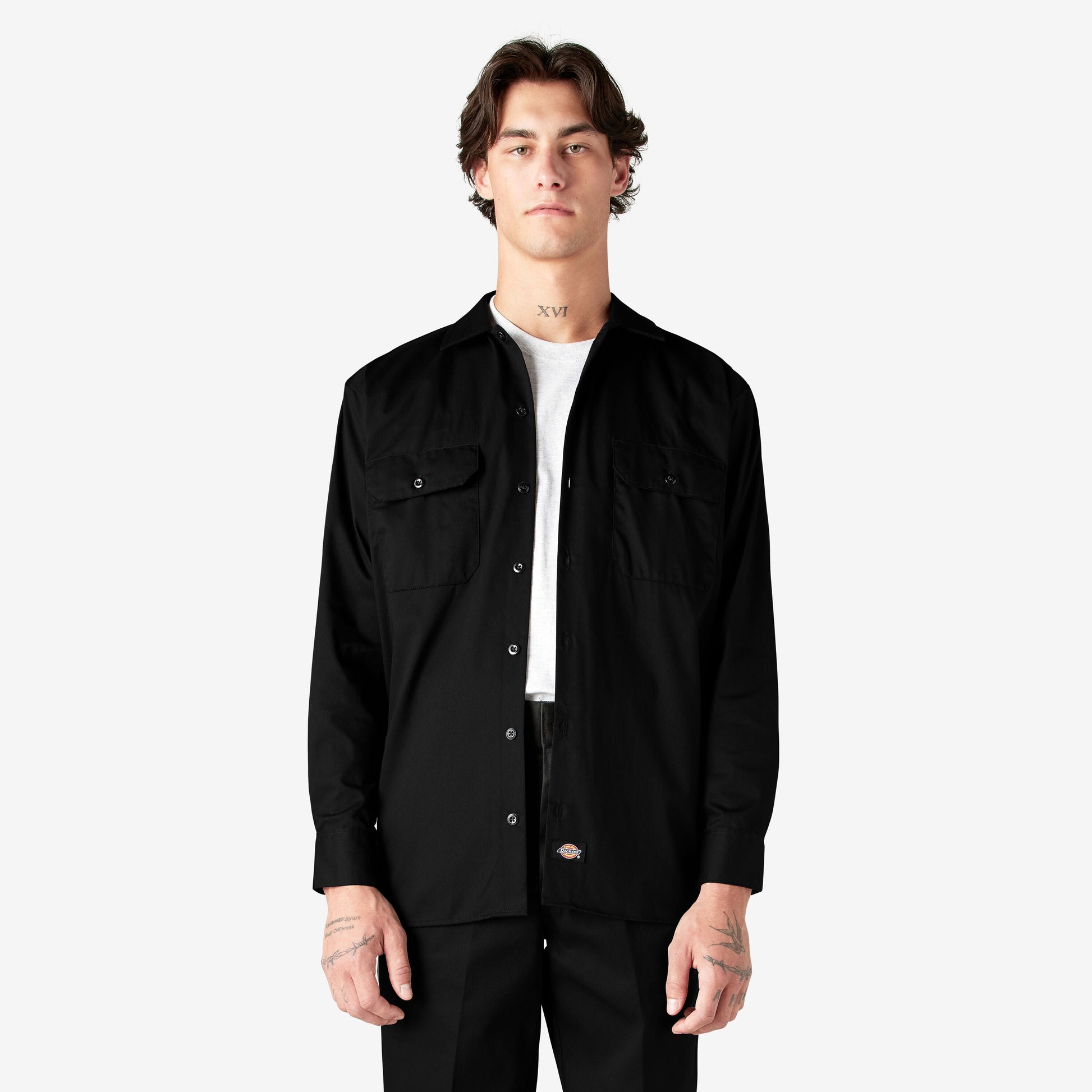 Dickies Long Sleeve Work Shirt - Mann