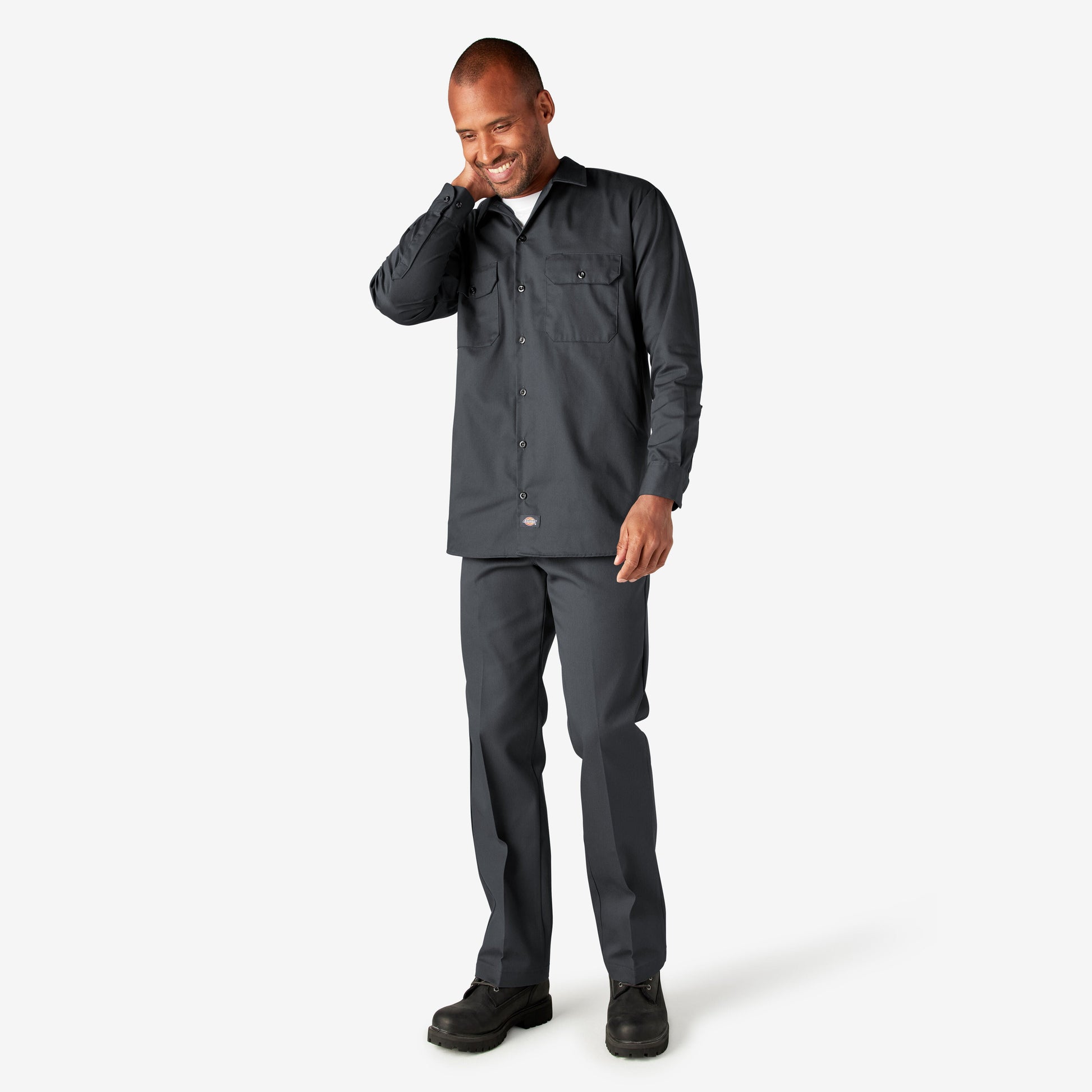 Dickies Long Sleeve Work Shirt - Mann