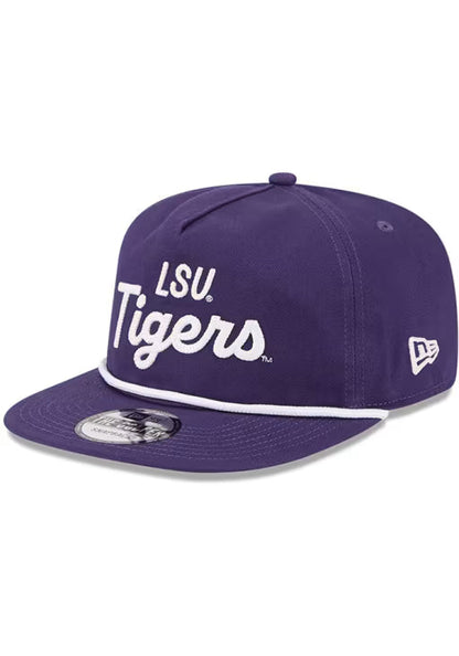 LSU Tigers - Golfer Snapback Hat, New Era - Mann