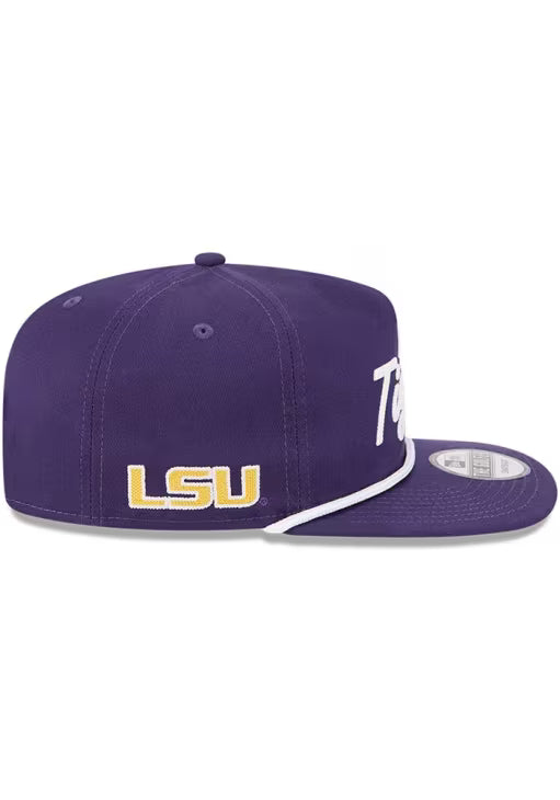 LSU Tigers - Golfer Snapback Hat, New Era - Mann
