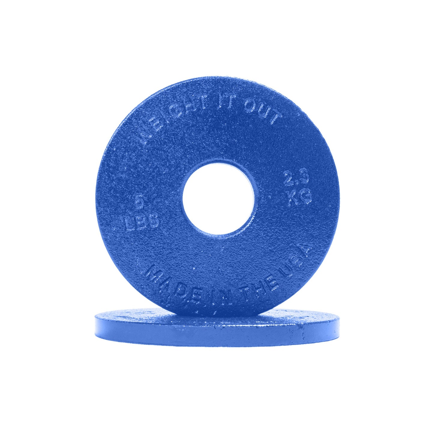 Weight It Out - Standard 1" Center Hole Cast Iron Machined Weight Plate Pairs