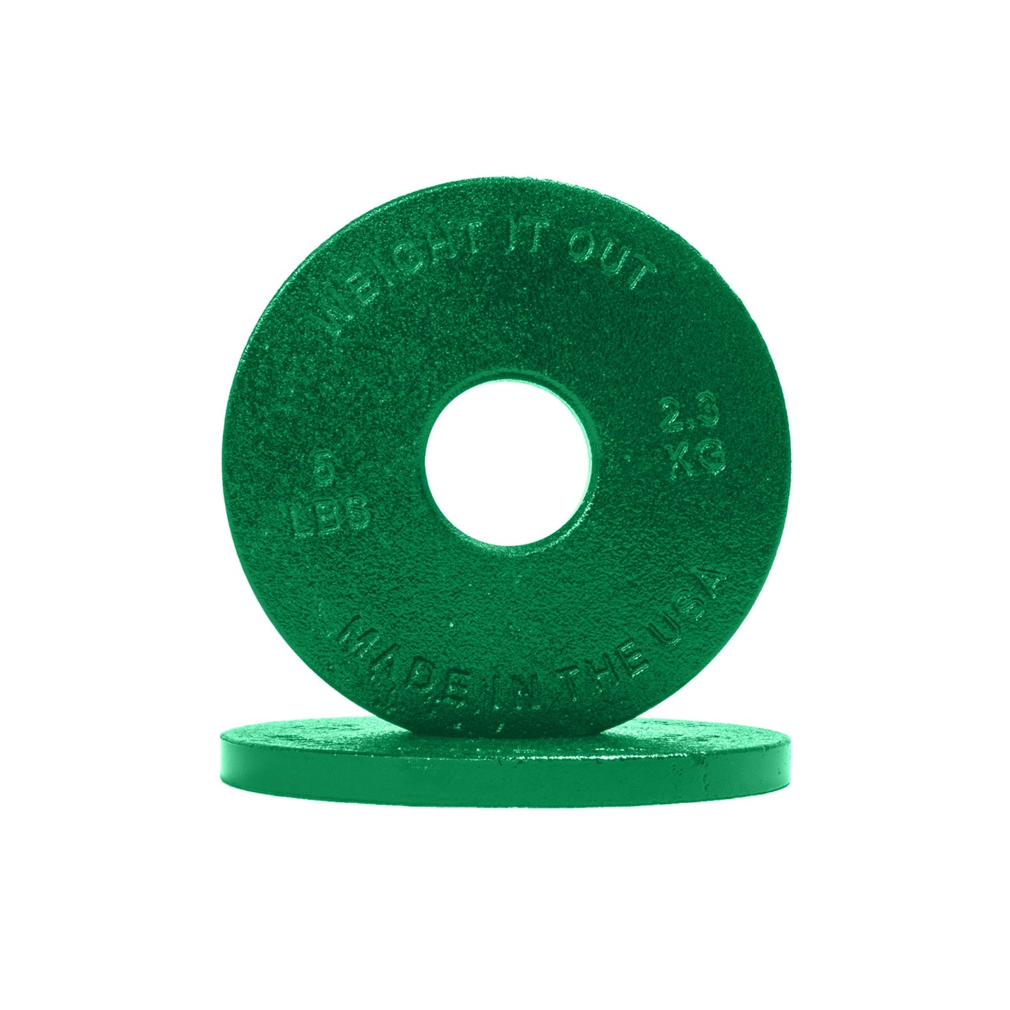Weight It Out - Standard 1" Center Hole Cast Iron Machined Weight Plate Pairs