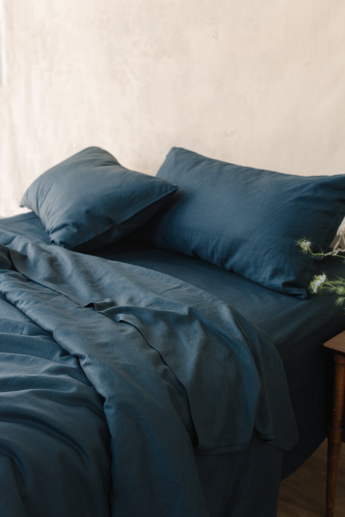 Cozy Earth Bamboo Linen Pillow Shams
