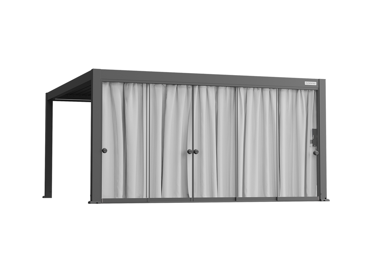FlexPatio Curtain for Glass Door