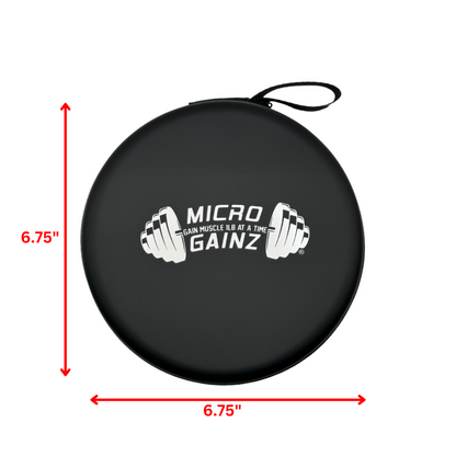 Micro Gainz Hard Shell Case for 2.5LB Dumbbell Plates