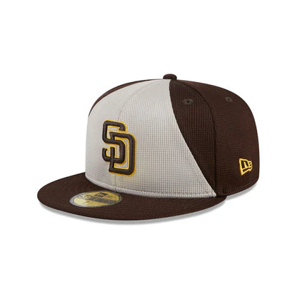 San Diego Padres - Brown 59Fifty Batting Practice Snapback Adjustable Hat, New Era - Mann