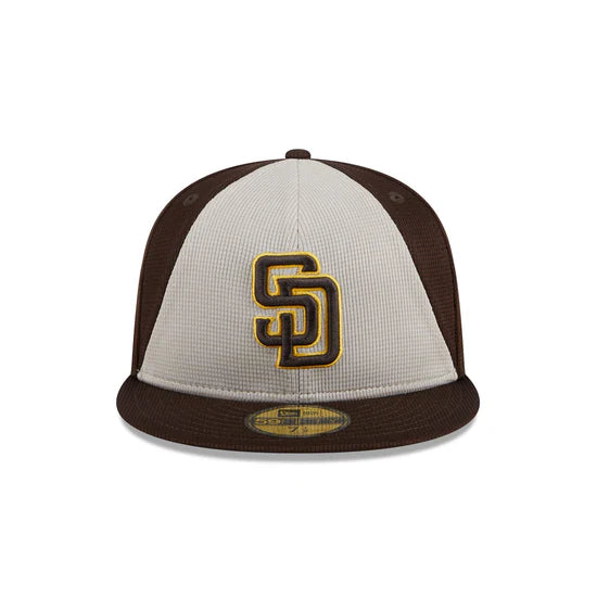 San Diego Padres - Brown 59Fifty Batting Practice Snapback Adjustable Hat, New Era - Mann
